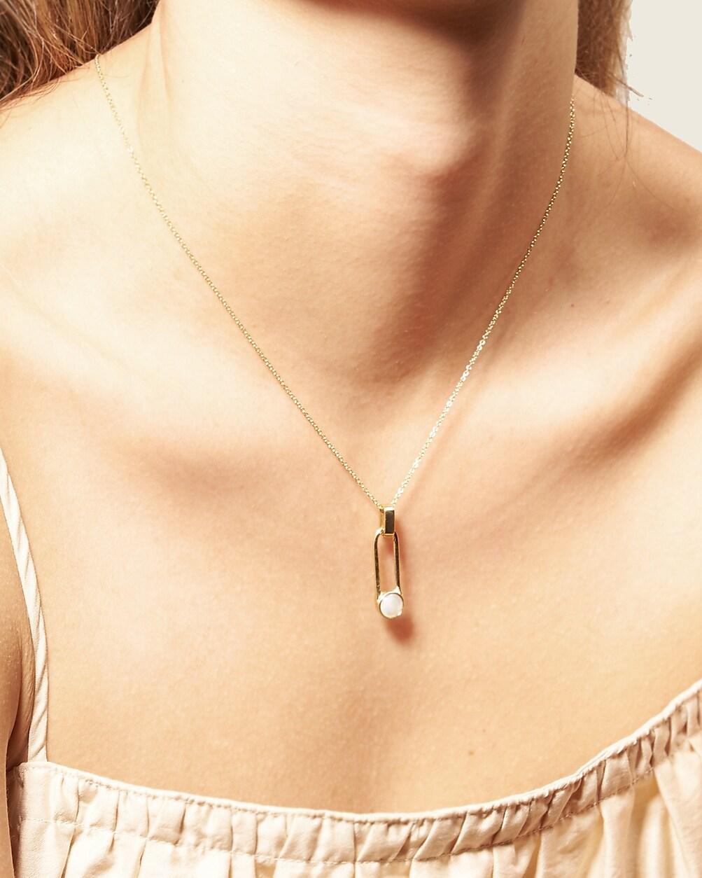 Odette New York® Aura Mother of Pearl necklace by J.CREW