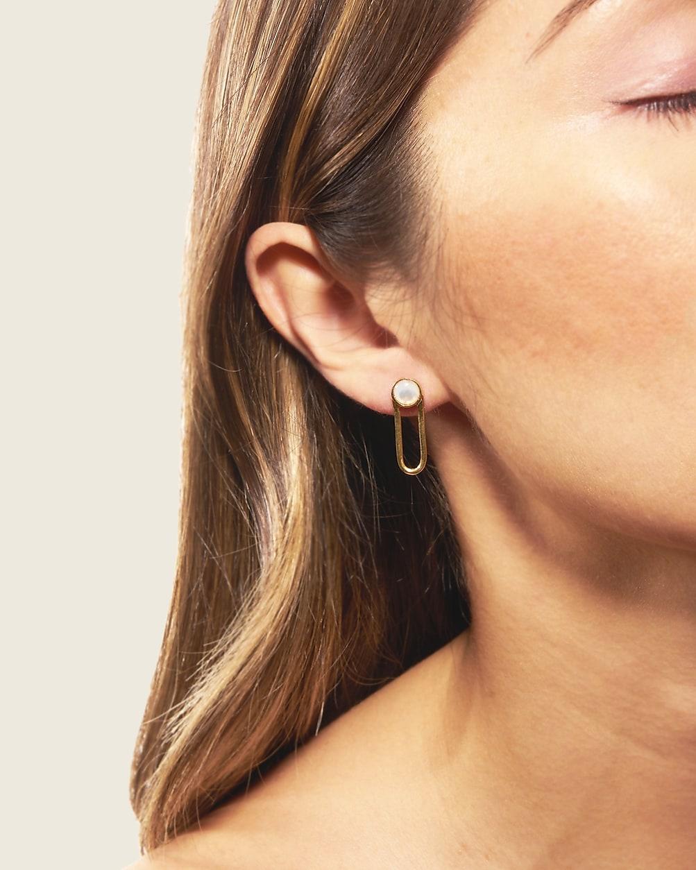 Odette New York® Aura mother-of-pearl earrings by J.CREW Odette New York® Aura mother-of-pearl earrings by J.CREW