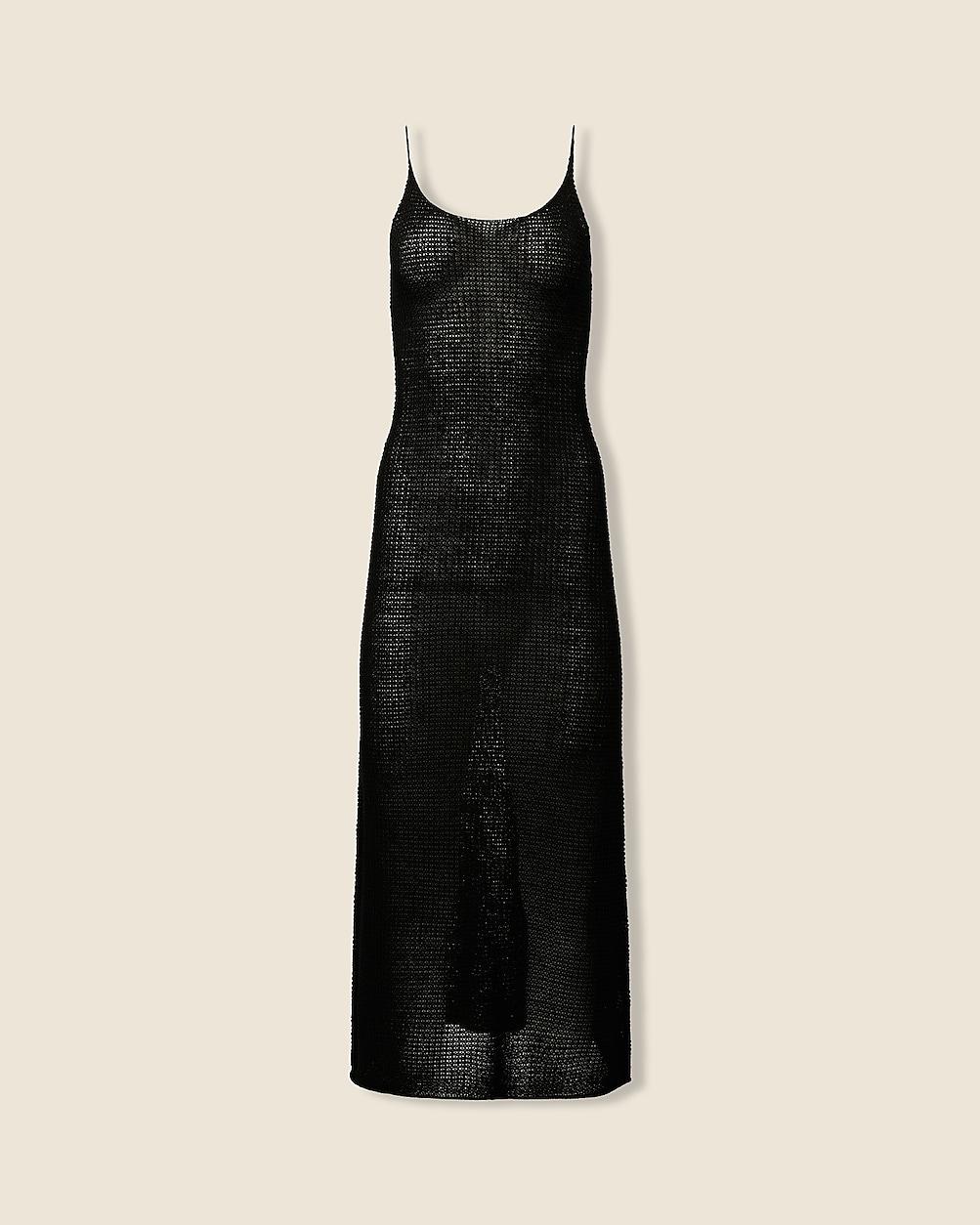 Onia textured linen scoop maxi sweater-dress by J.CREW