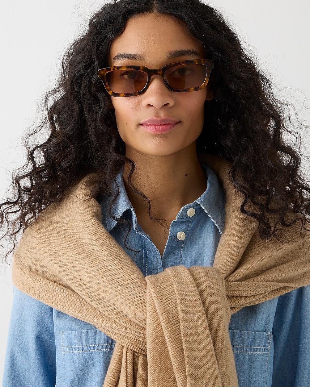 Oversized cashmere wrap by J.CREW