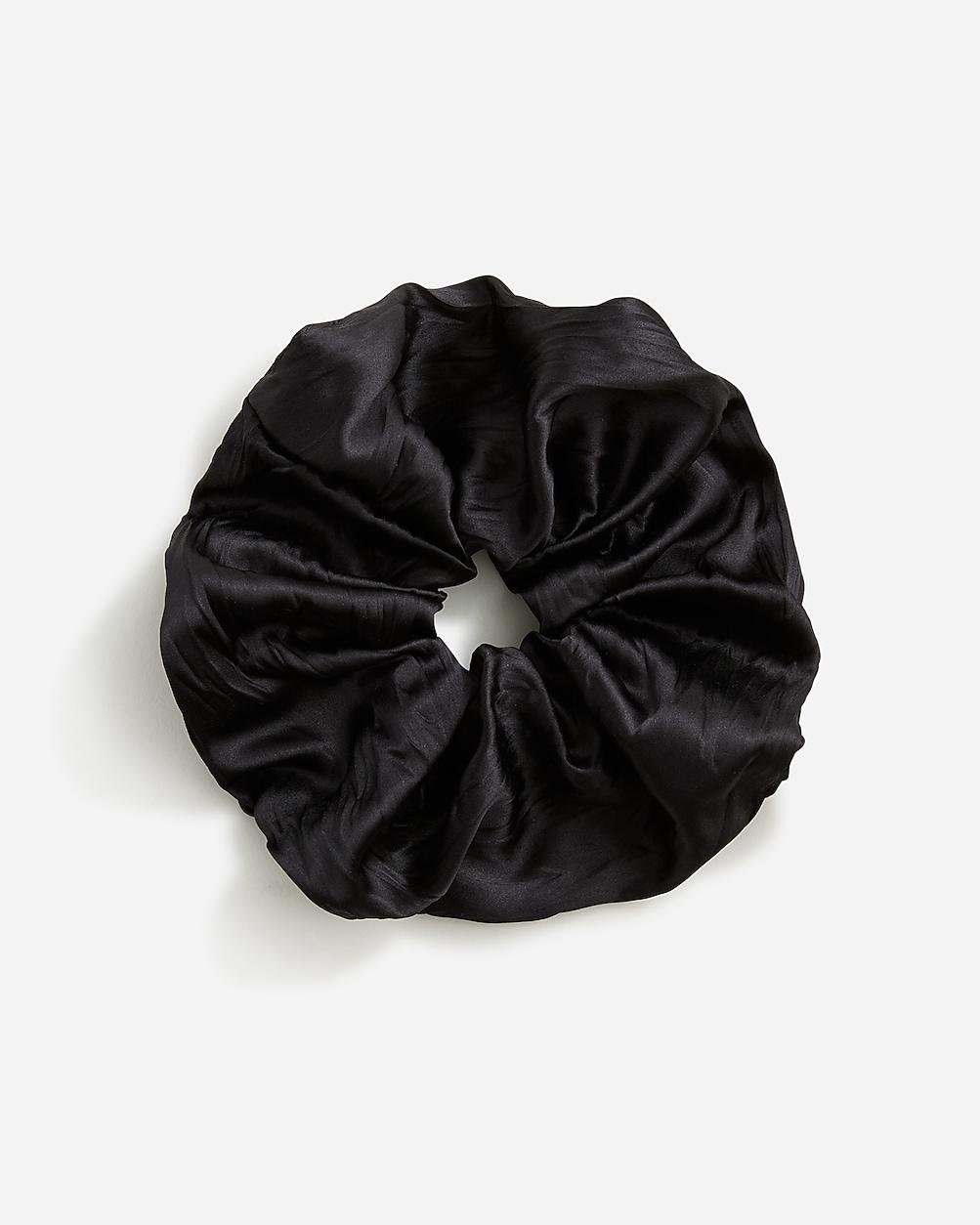 Oversized silk scrunchie by J.CREW