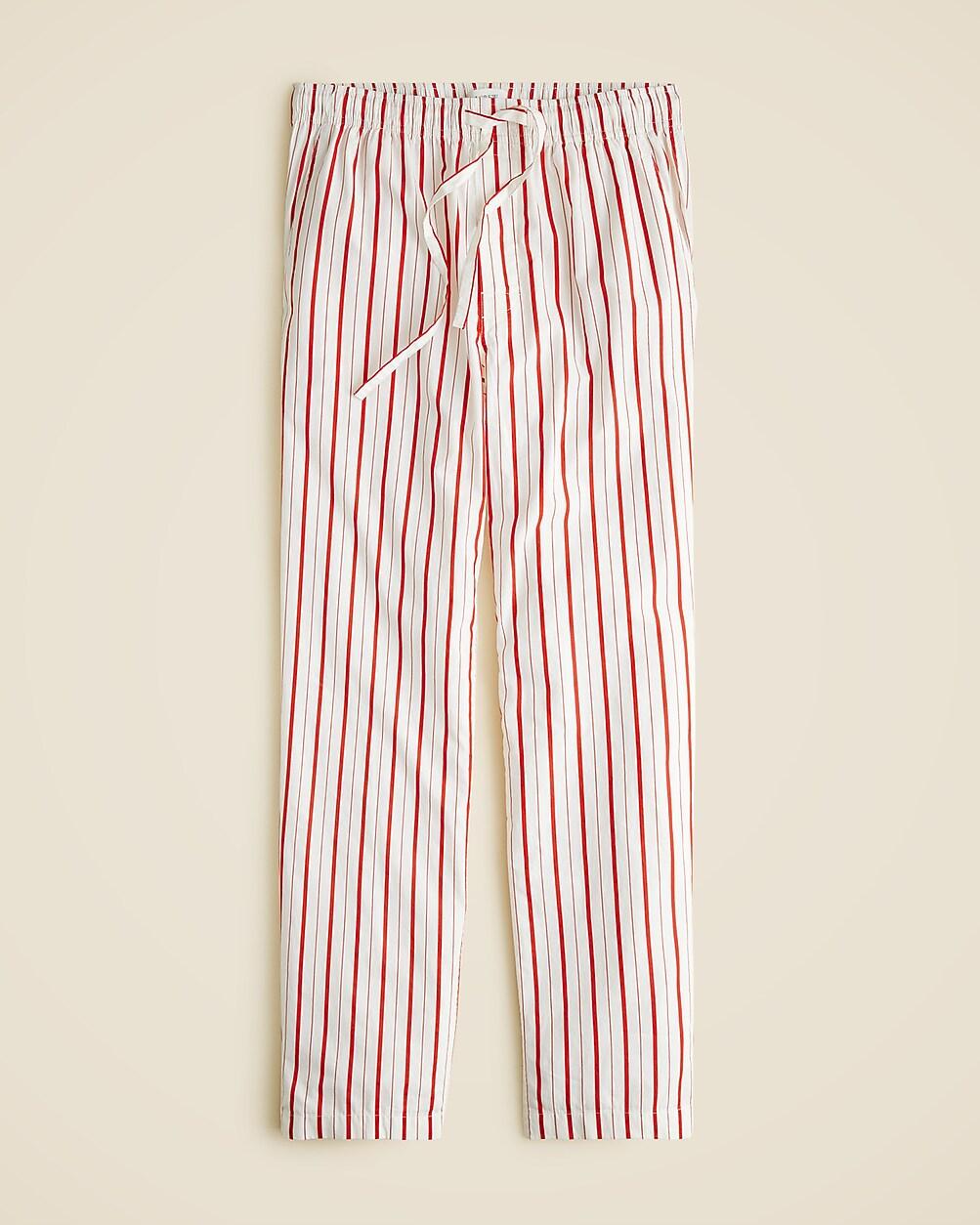 Pajama pant in cotton poplin by J.CREW