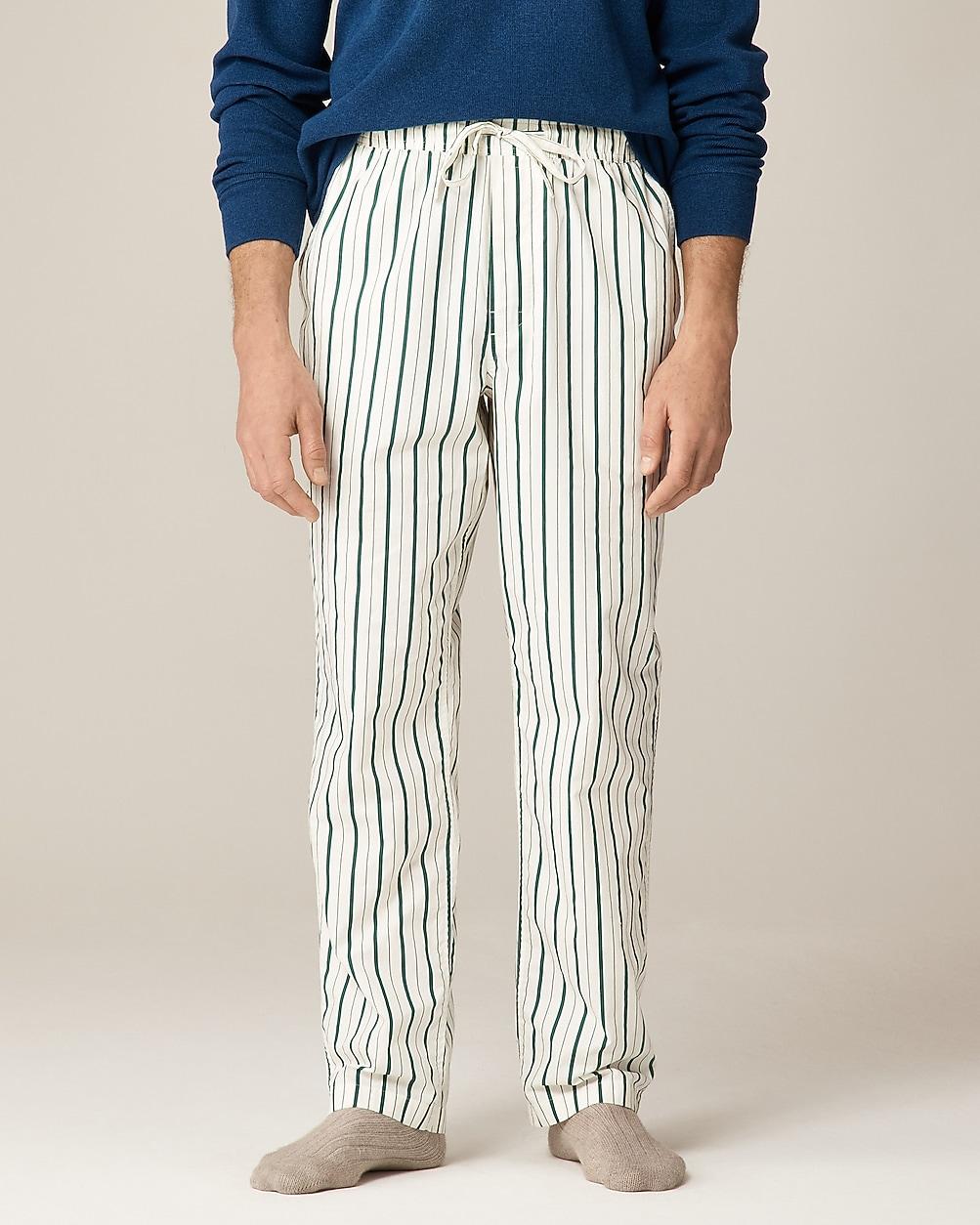 Pajama pant in cotton poplin by J.CREW