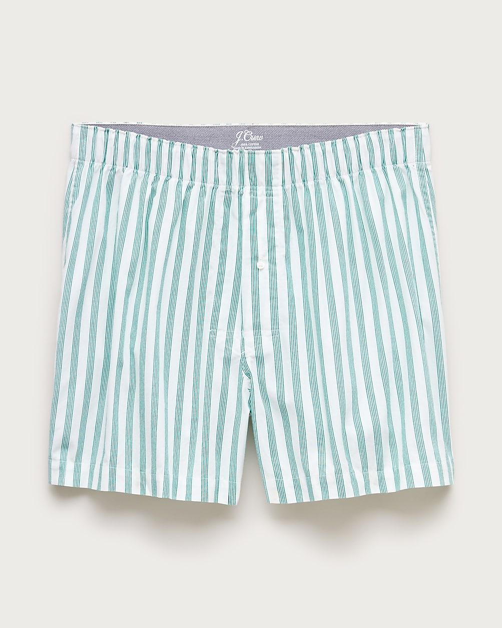 Patterned boxers in cotton by J.CREW
