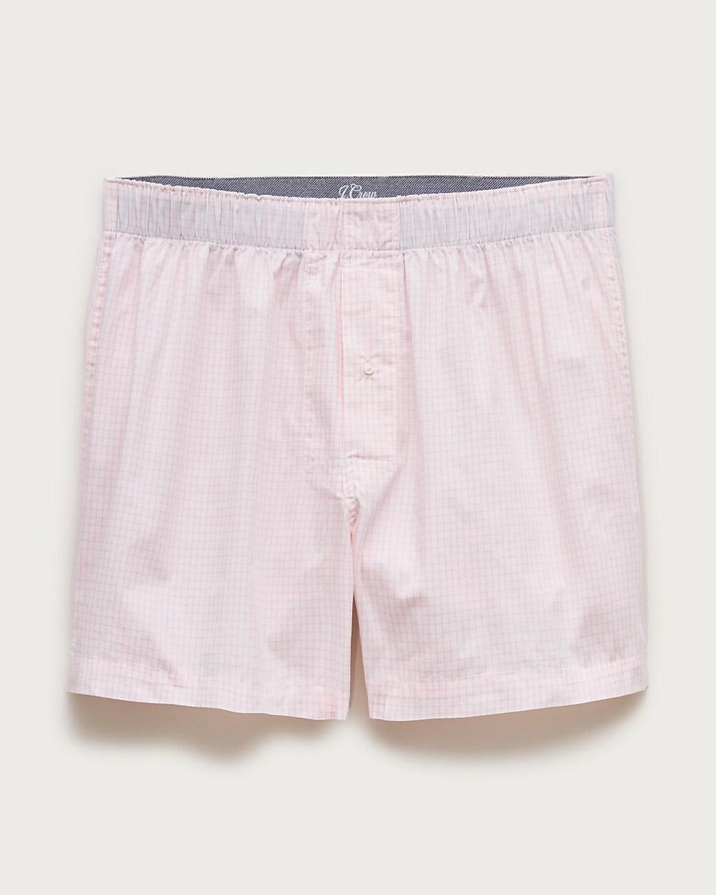 Patterned boxers in cotton by J.CREW