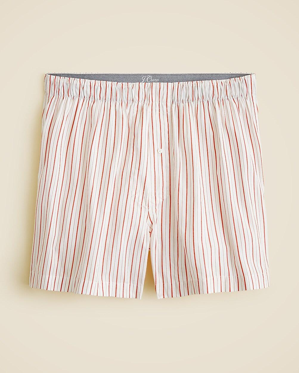 Patterned boxers in cotton by J.CREW