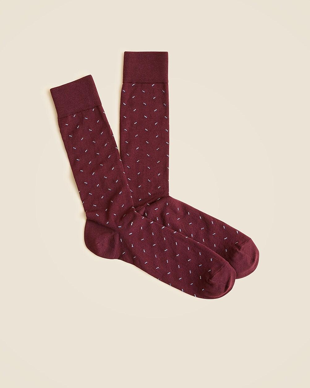 Patterned dress socks by J.CREW