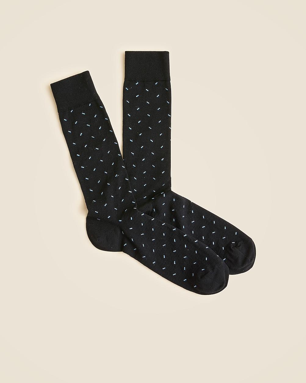 Patterned dress socks by J.CREW