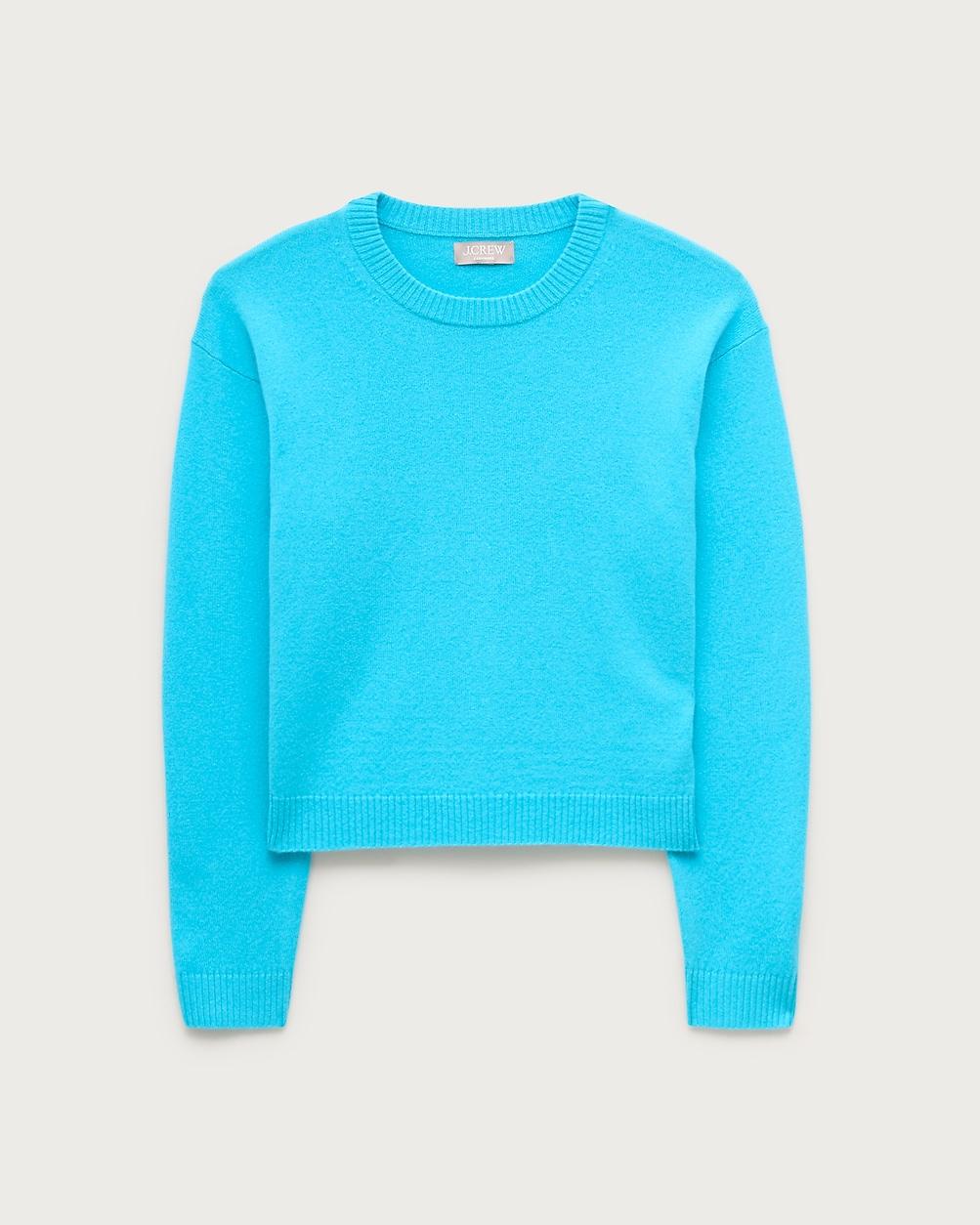 Perfect cashmere crewneck by J.CREW