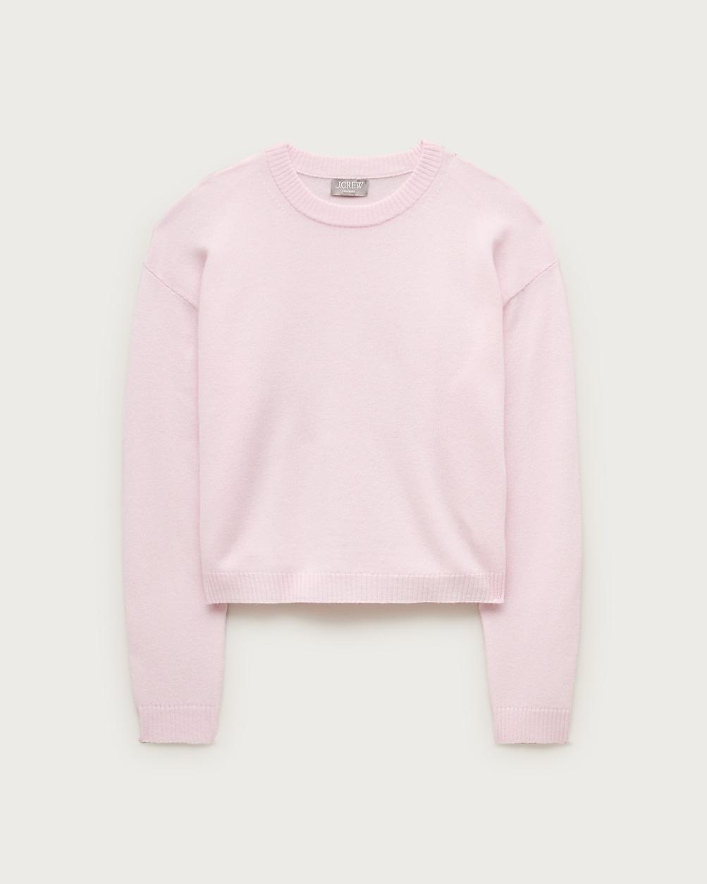 Perfect cashmere crewneck by J.CREW