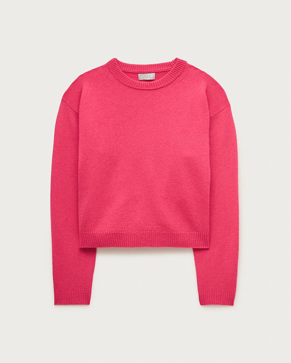 Perfect cashmere crewneck by J.CREW