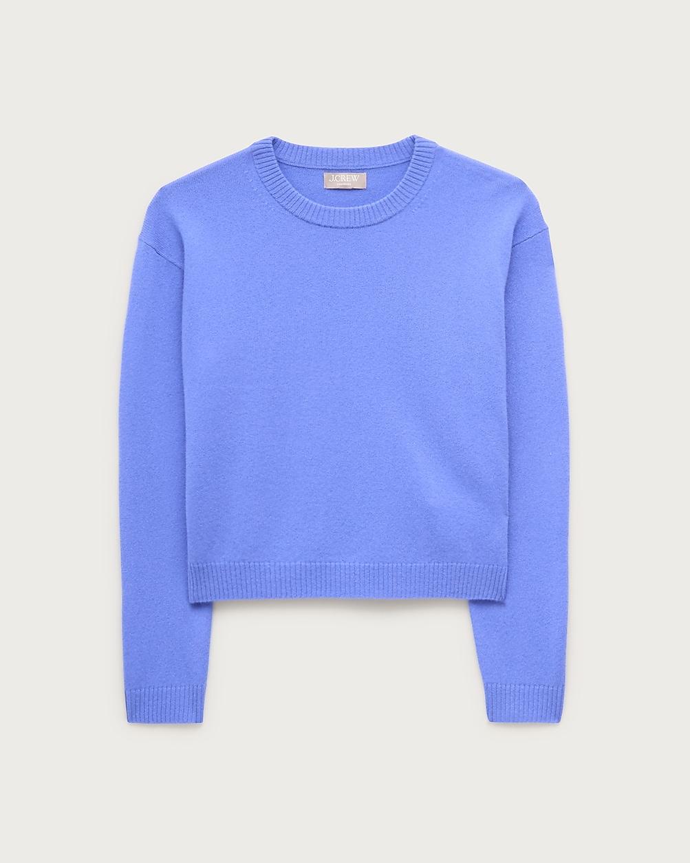 Perfect cashmere crewneck by J.CREW