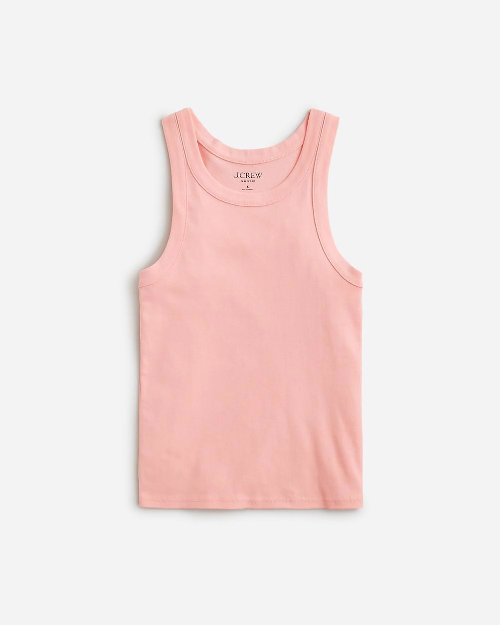 Perfect-fit high-neck tank by J.CREW