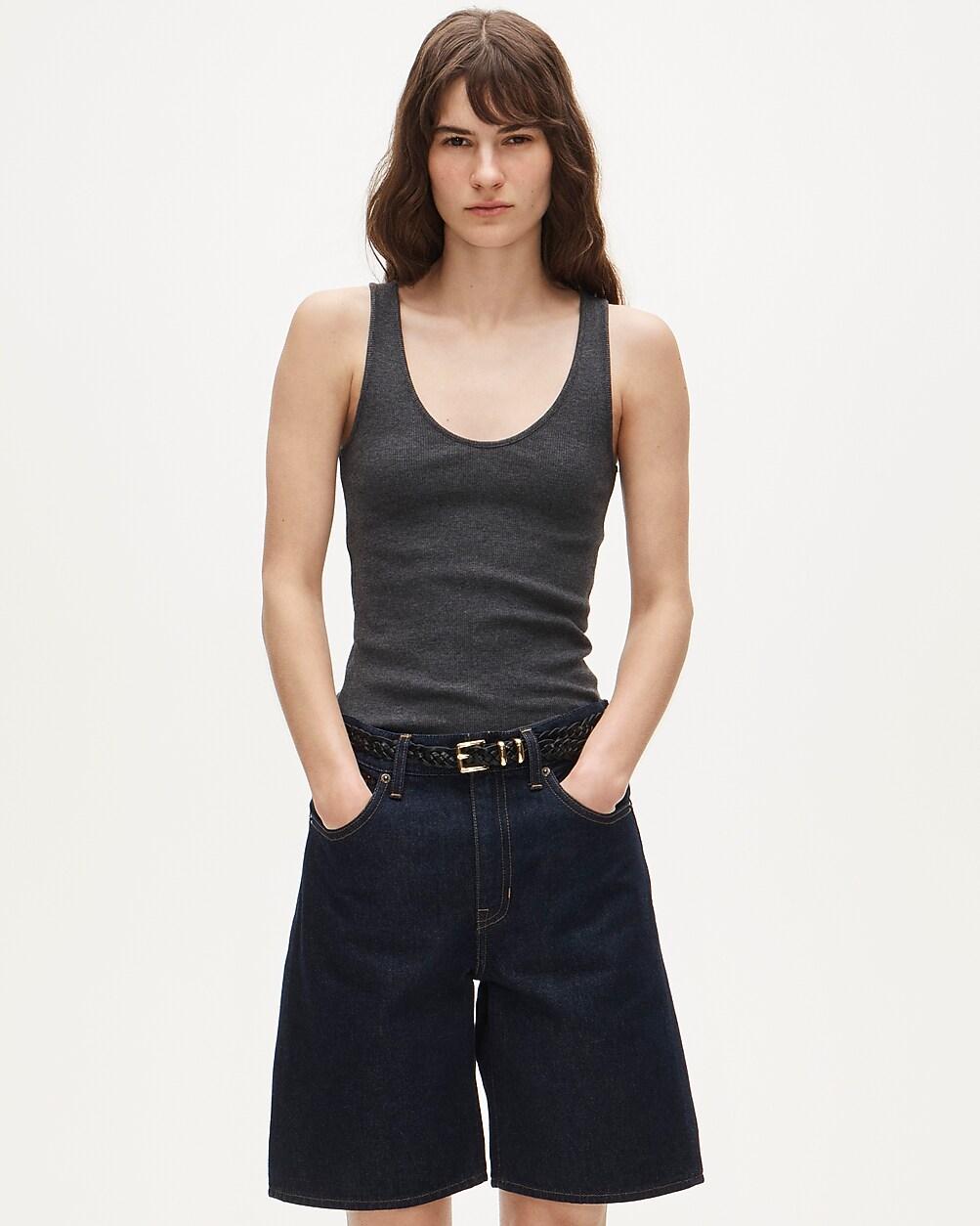 Perfect rib V-neck tank top by J.CREW