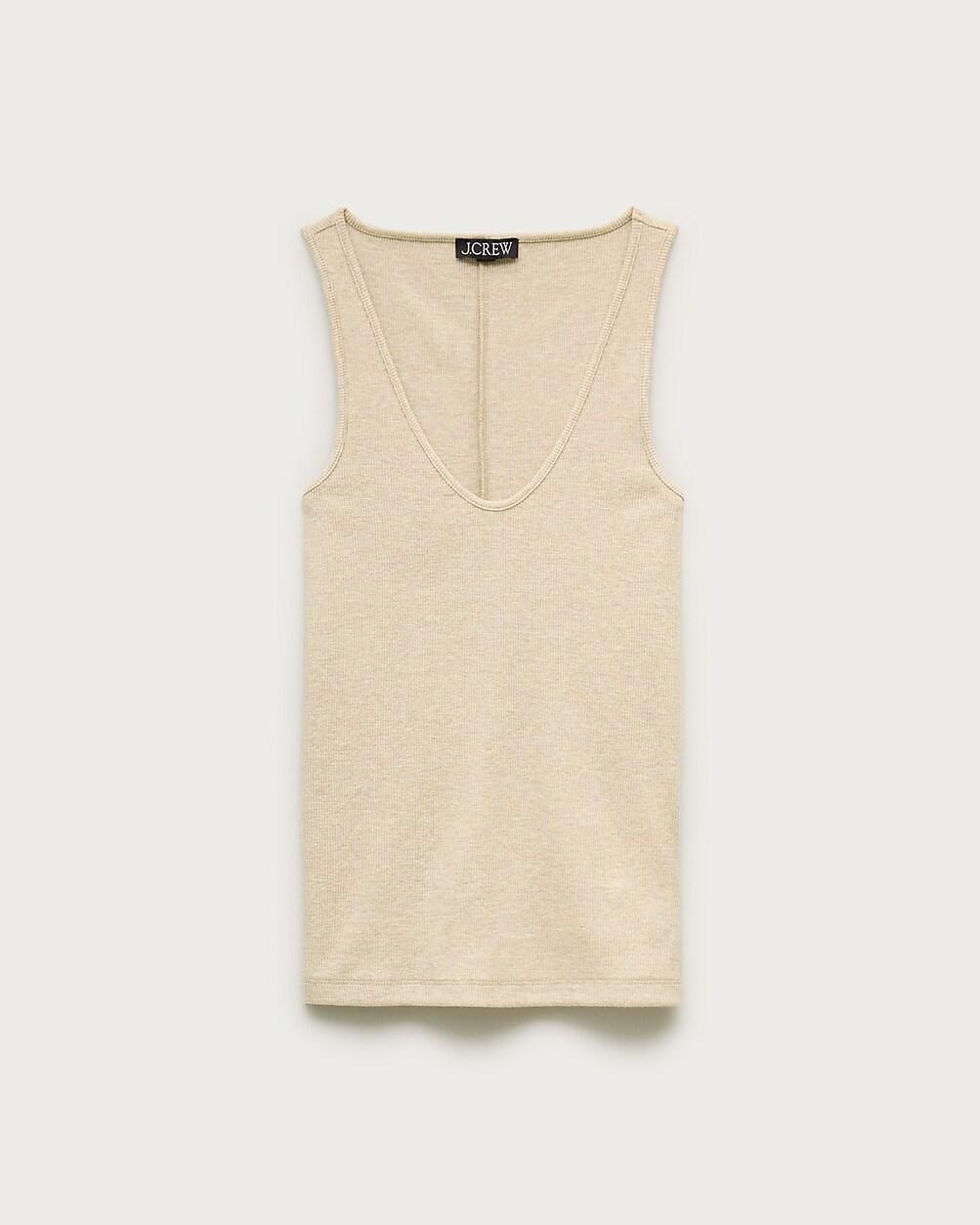 Perfect rib V-neck tank top by J.CREW