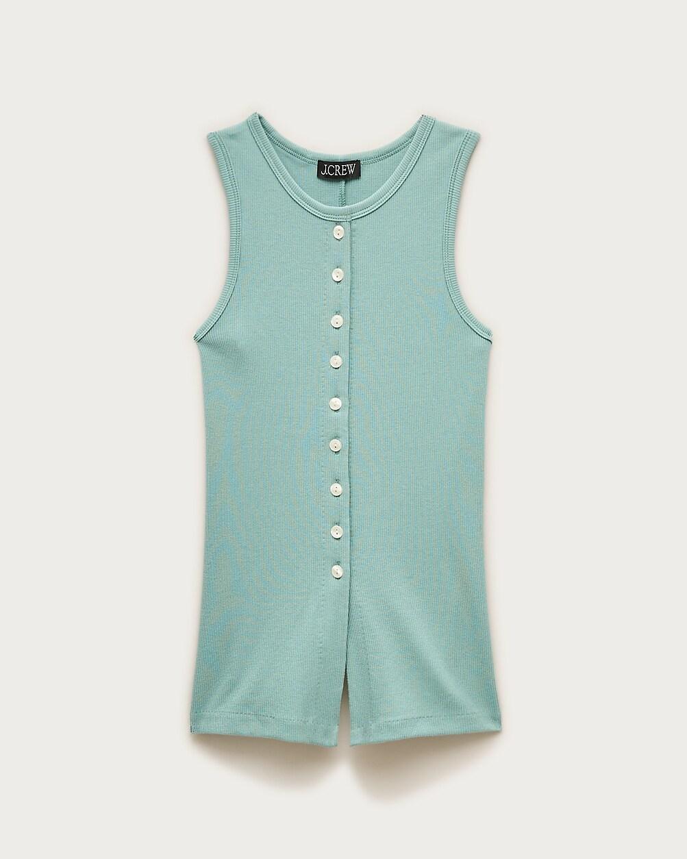 Perfect rib button-up shell top by J.CREW Perfect rib button-up shell top by J.CREW