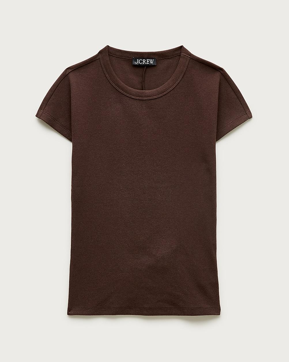 Perfect rib dolman-sleeve T-shirt by J.CREW