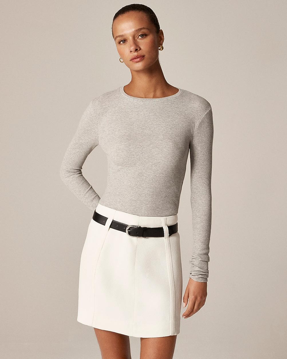 Perfect rib long-sleeve T-shirt by J.CREW