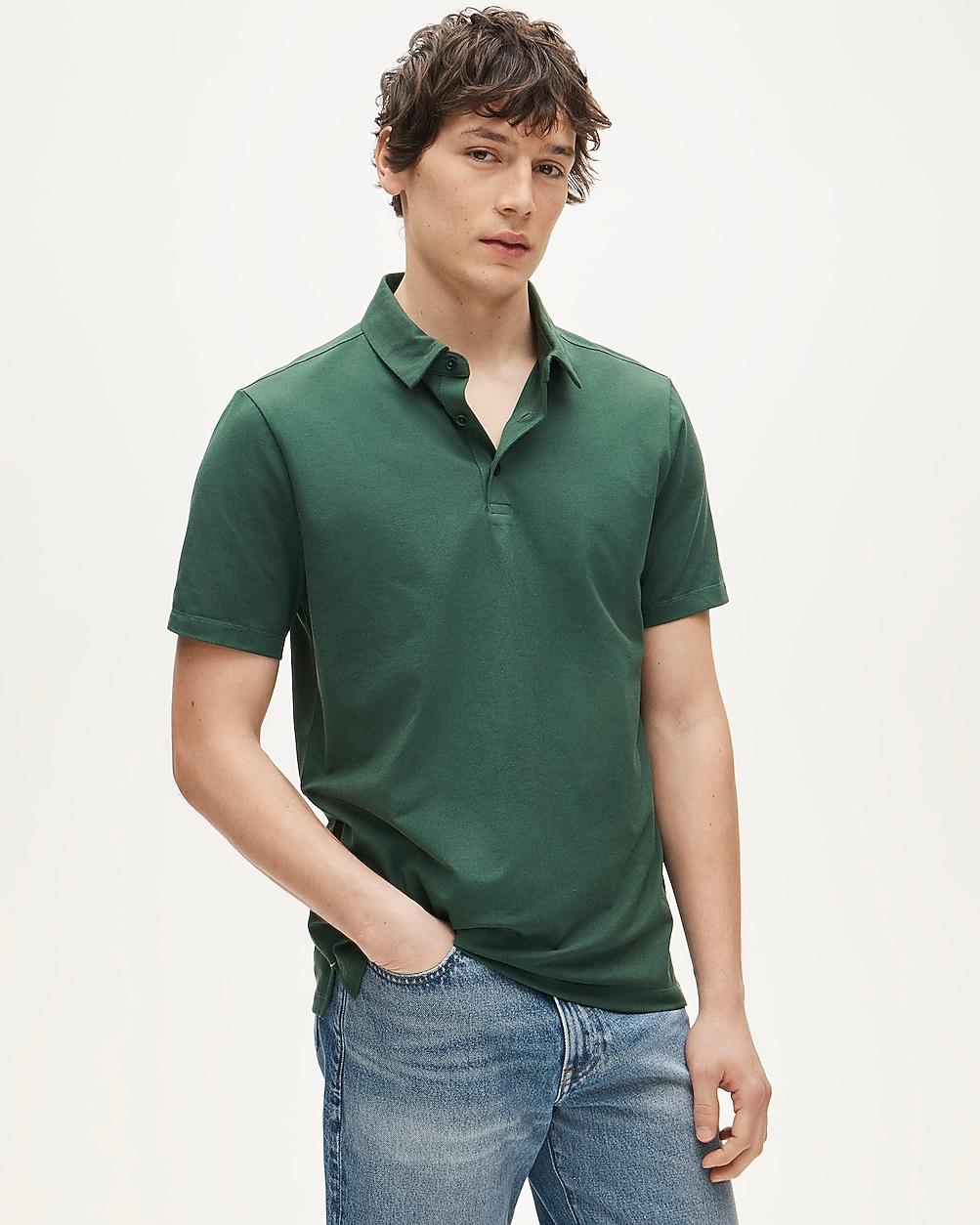 Performance piqué polo shirt by J.CREW