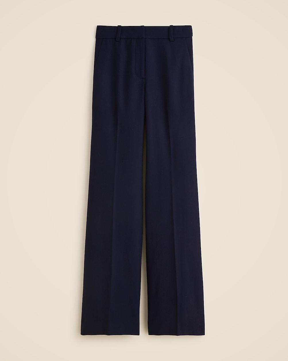 Petite Carolina pant in wool-blend flannel by J.CREW