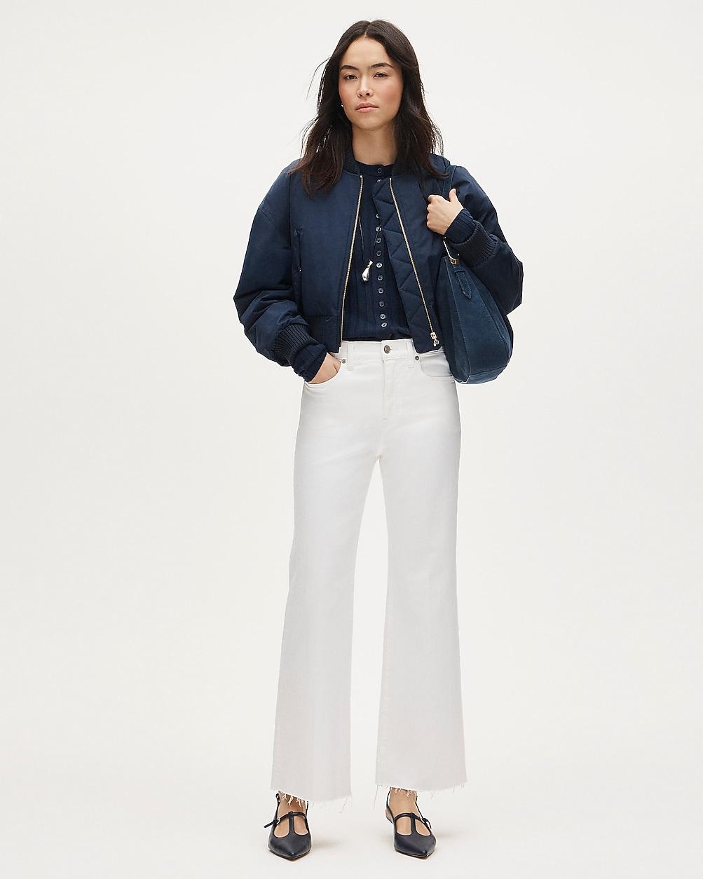 Petite Charley kickout cropped jean in super-stretch by J.CREW
