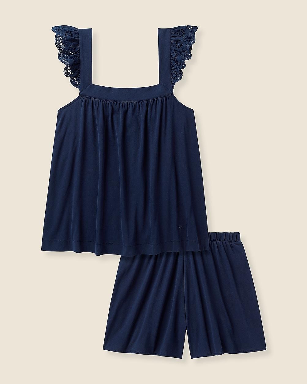 Petite Plume™ women's Pima cotton Clara short set by J.CREW