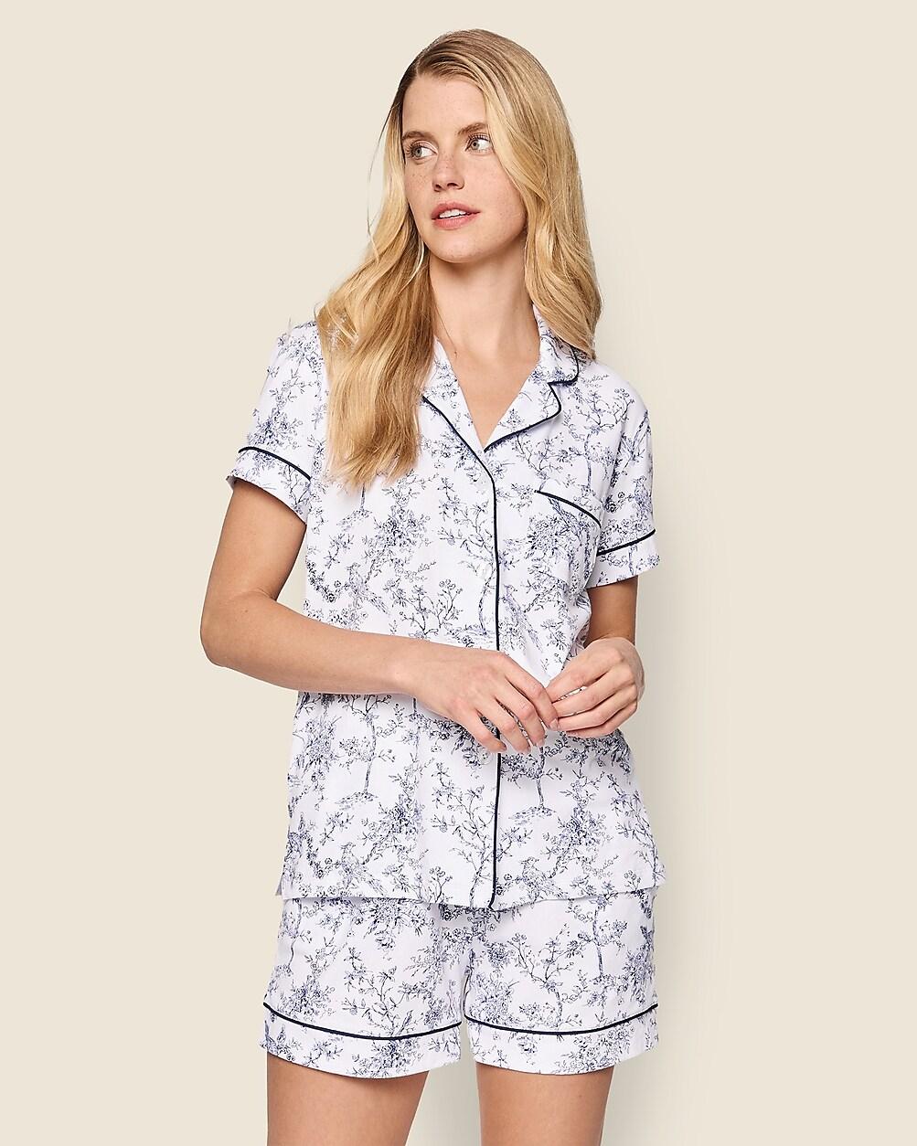 Petite Plume™ women's Pima cotton short set by J.CREW