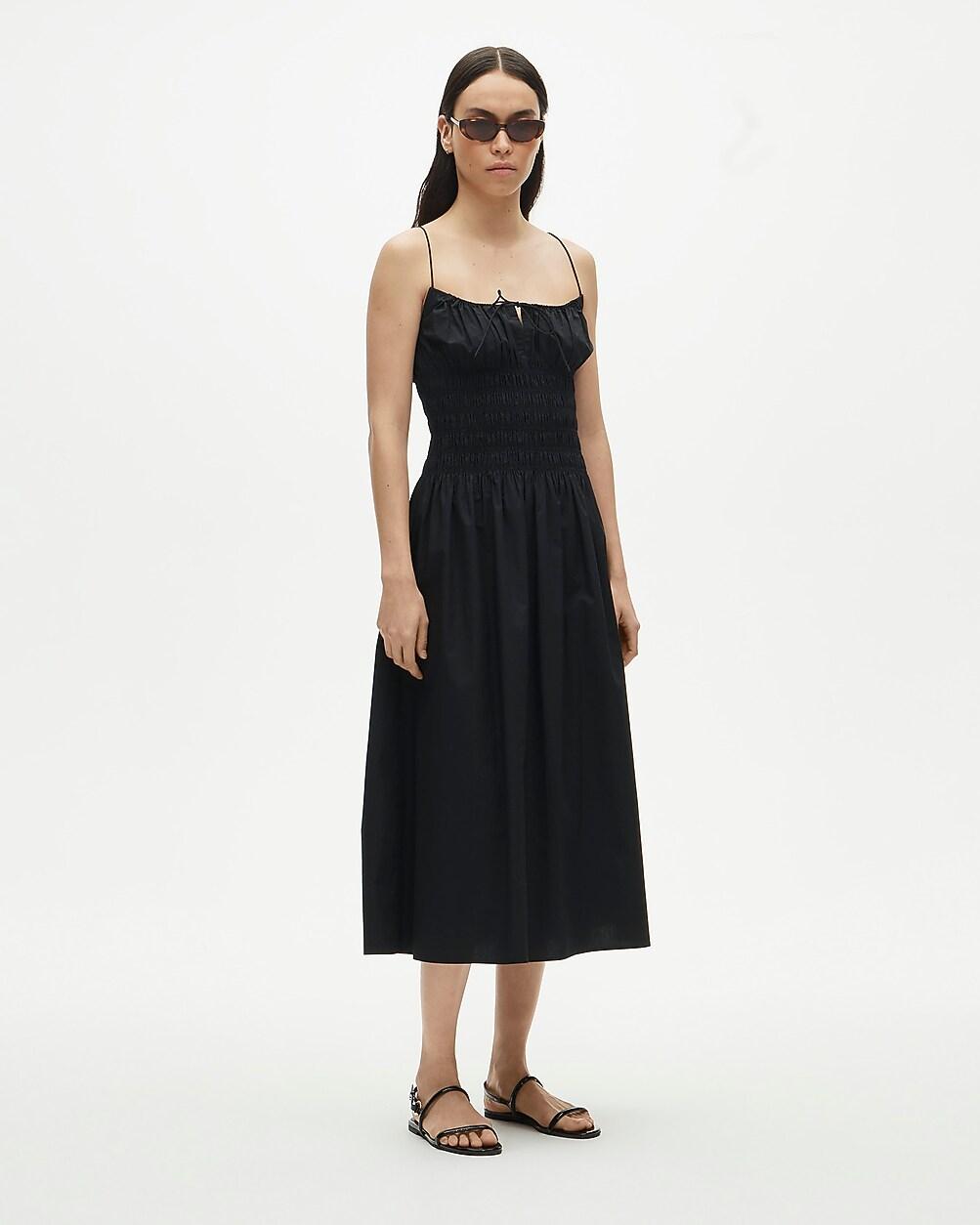 Petite Reverie dress in cotton poplin by J.CREW