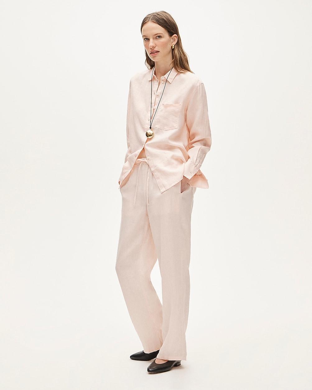Petite Soleil pant in linen by J.CREW