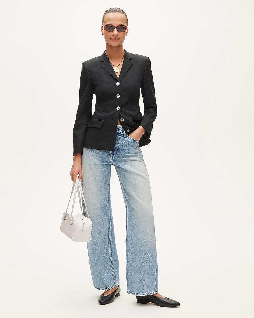 Petite Zoe barrel jean by J.CREW