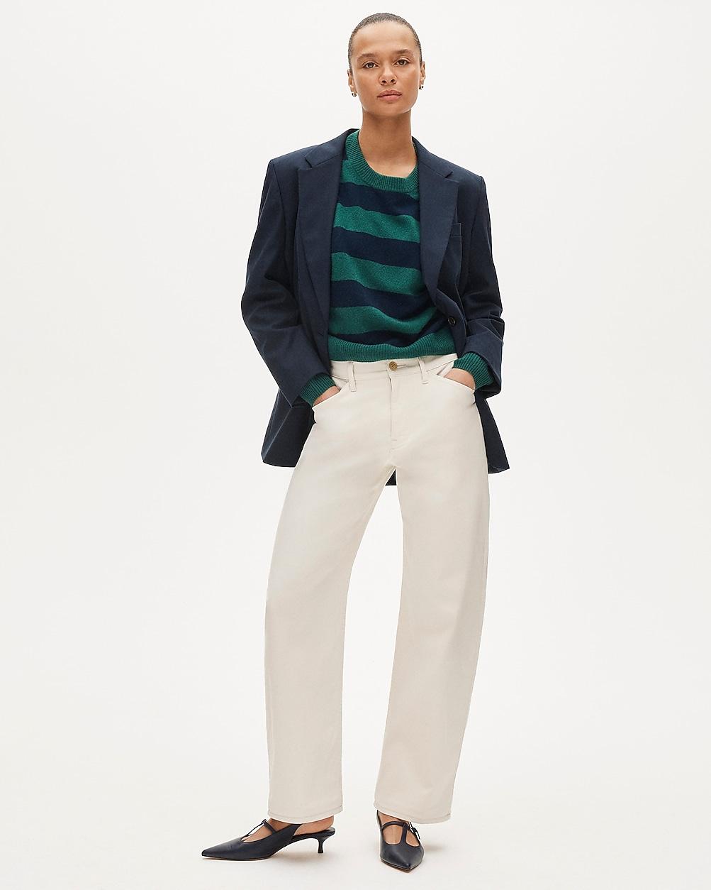 Petite Zoe barrel pant in chino by J.CREW