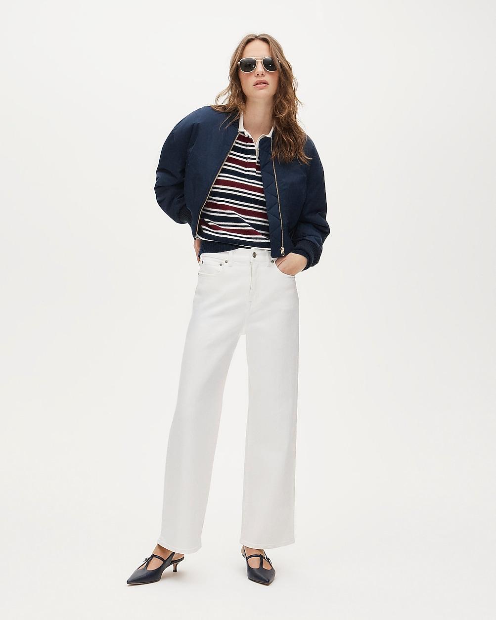 Petite curvy slim-wide jean by J.CREW
