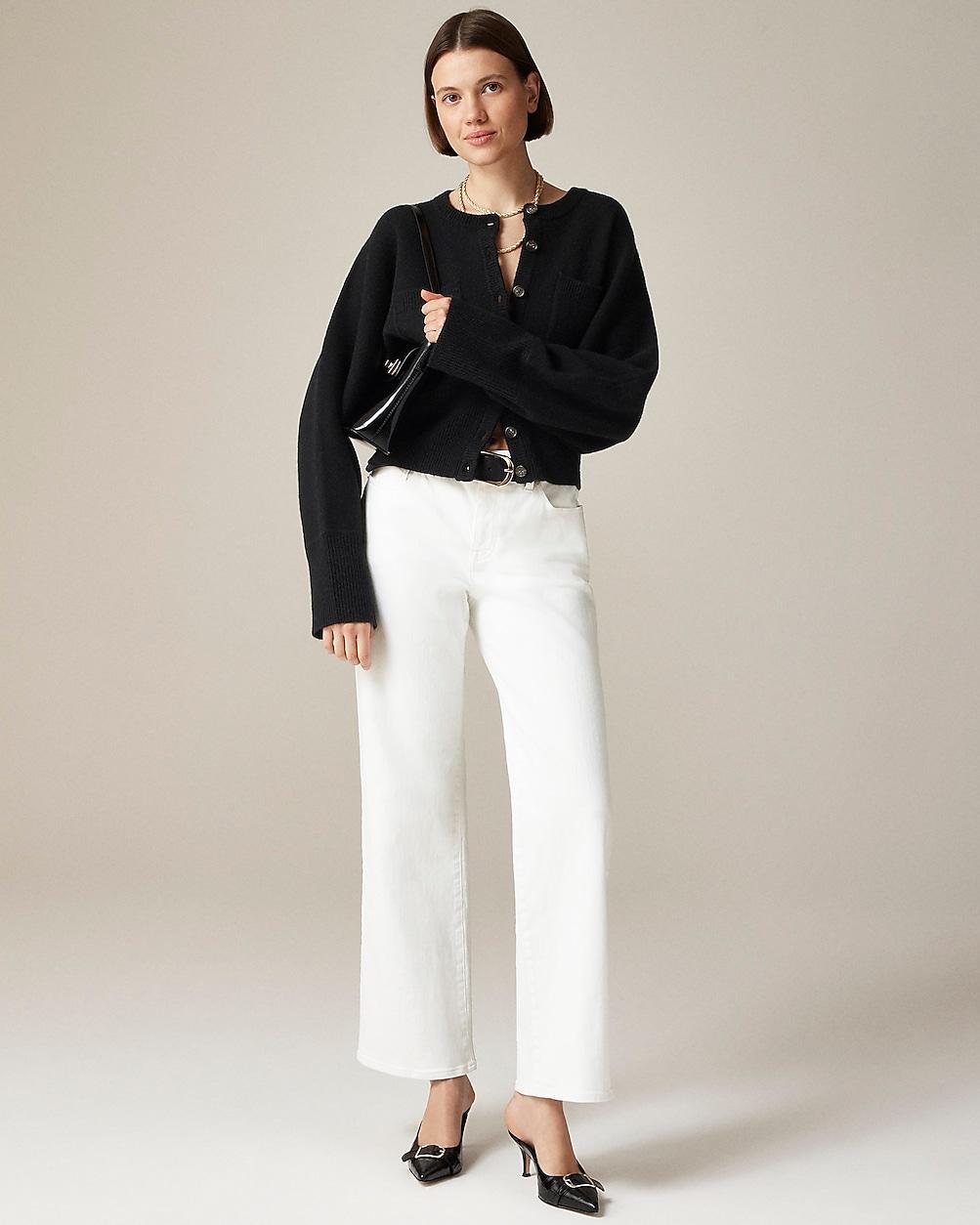 Petite lower-rise full-length slim-wide jean by J.CREW