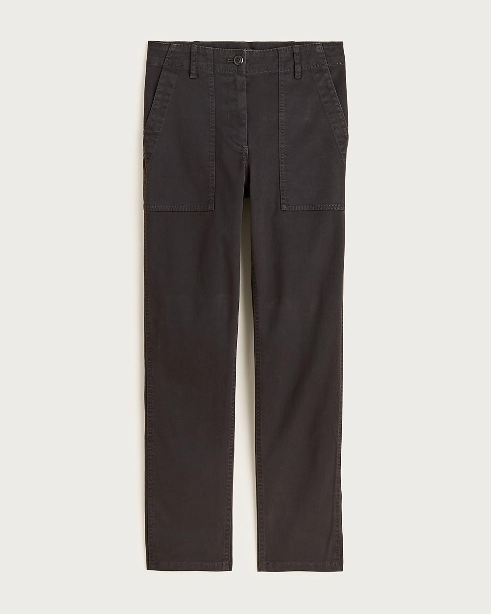 Petite patch-pocket slim chino pant by J.CREW