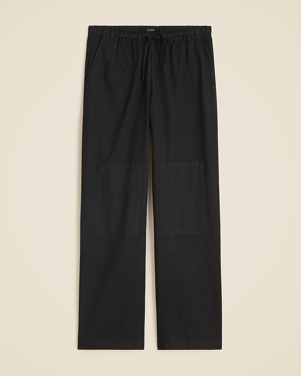 Petite relaxed utility pant in cotton blend by J.CREW Petite relaxed utility pant in cotton blend by J.CREW