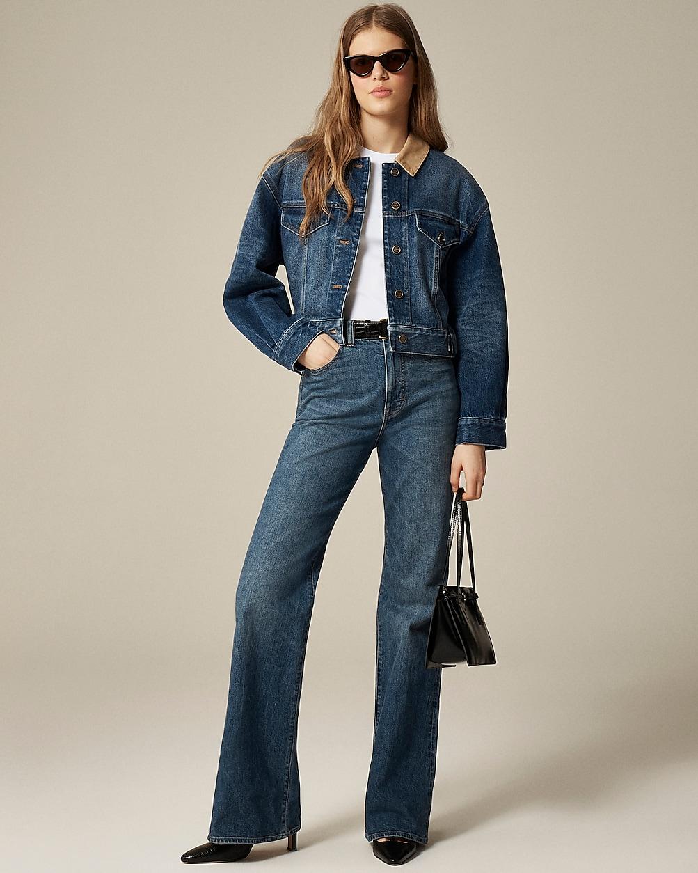 Petite vintage flare jean by J.CREW