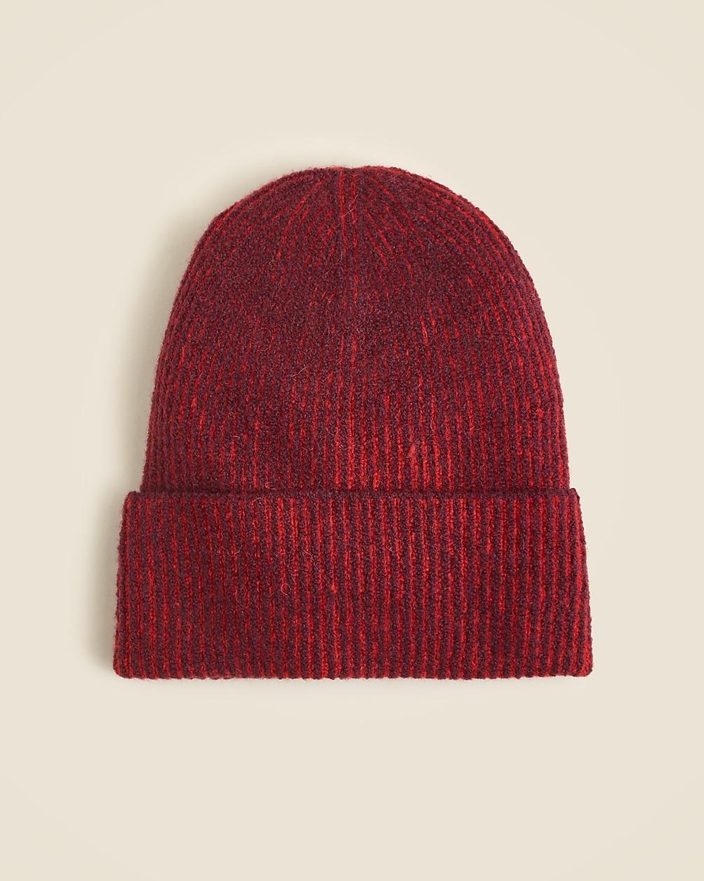Plaited beanie in Supersoft yarn by J.CREW