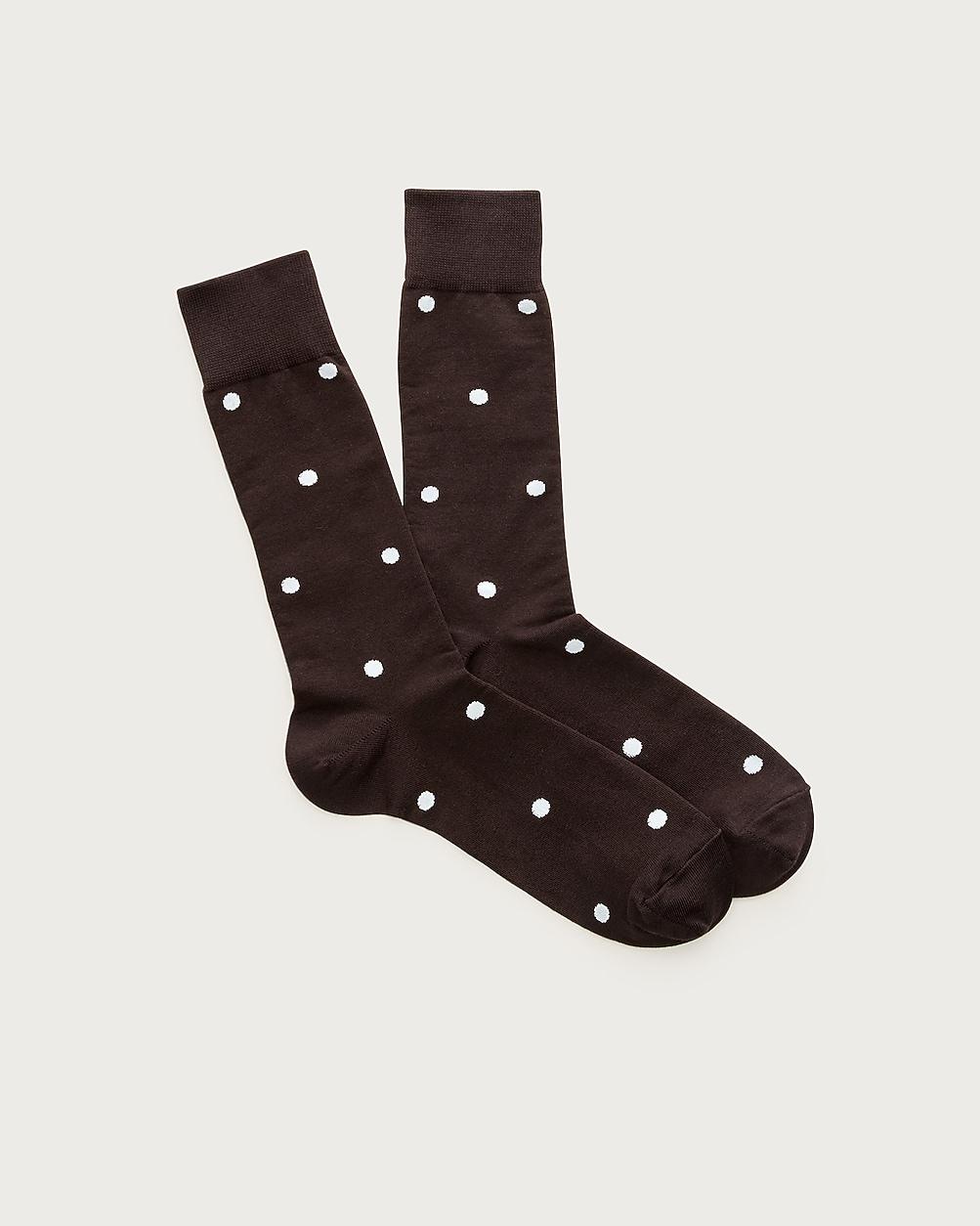 Polka-dot socks by J.CREW