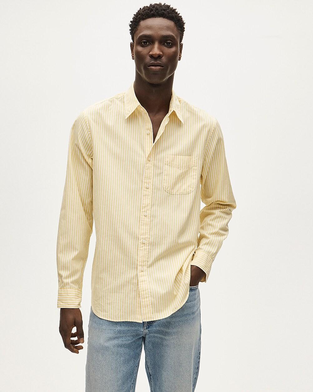 Poplin shirt with point collar by J.CREW