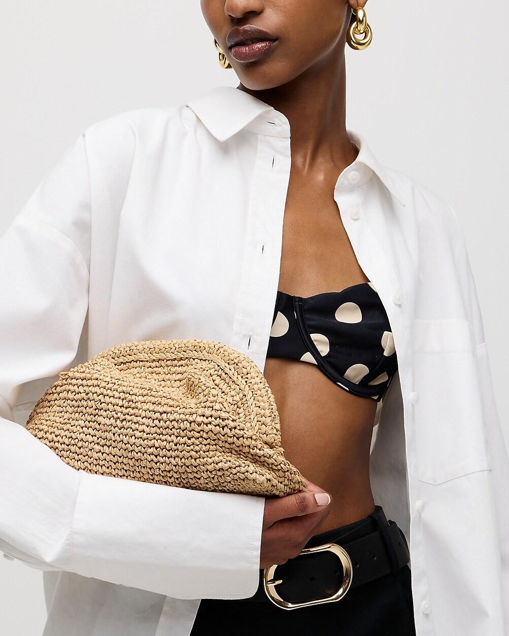 Portofino handknotted clutch by J.CREW
