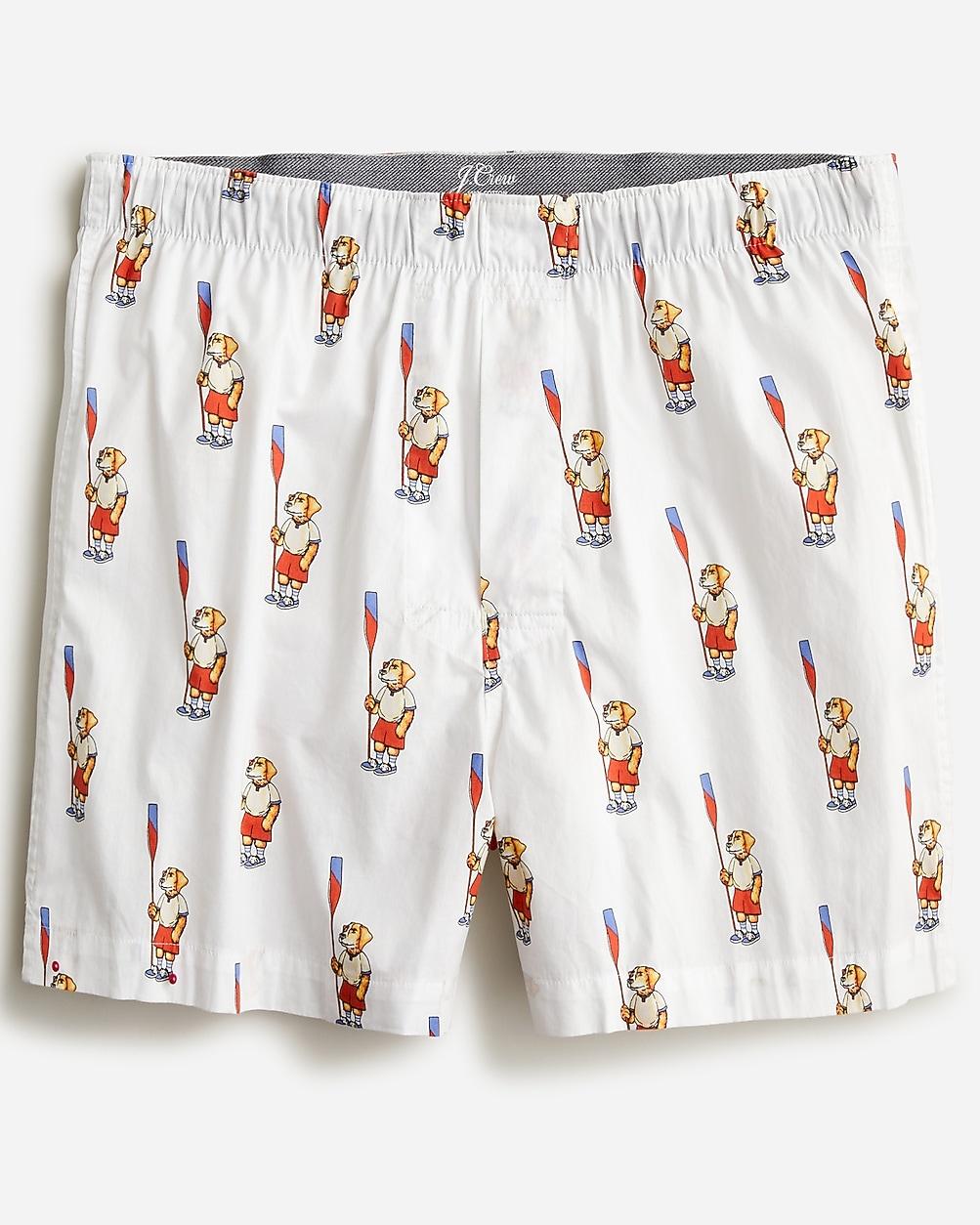 Printed boxers by J.CREW