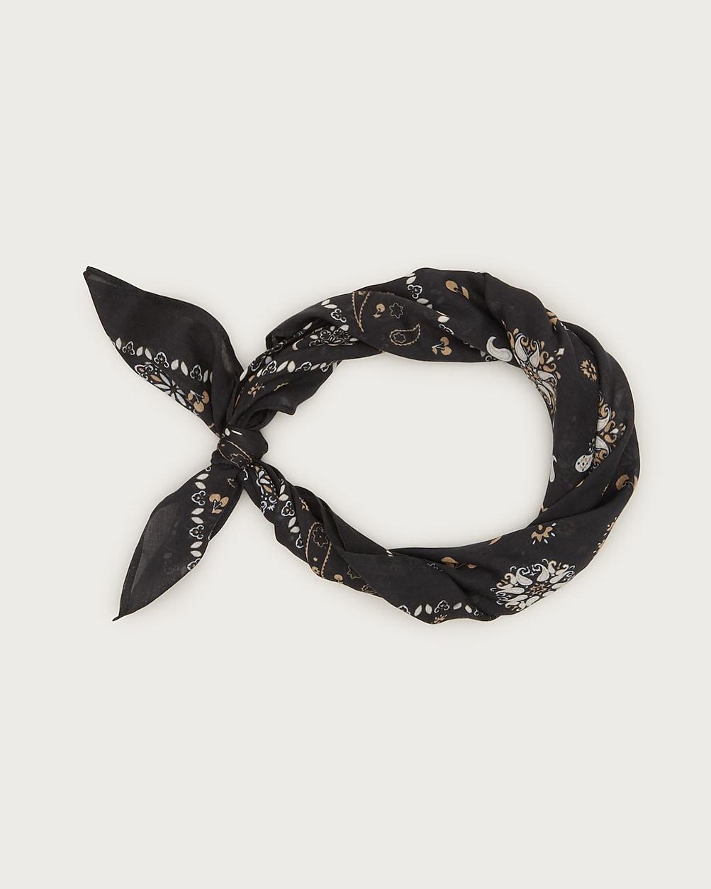 Printed lightweight cotton scarf by J.CREW