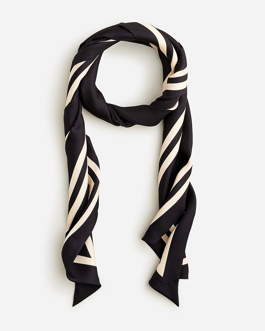 Printed silk scarf by J.CREW