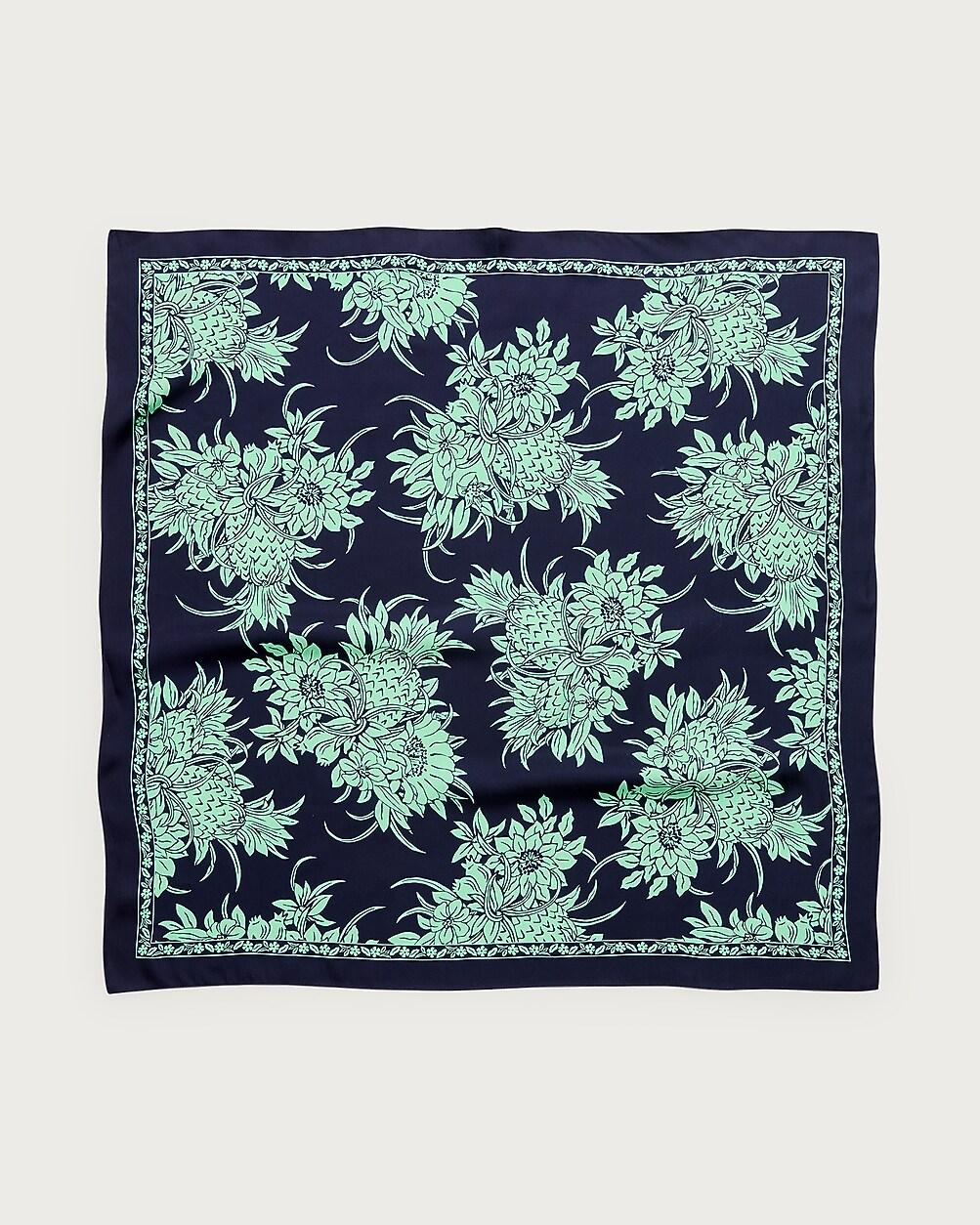 Printed silk scarf by J.CREW