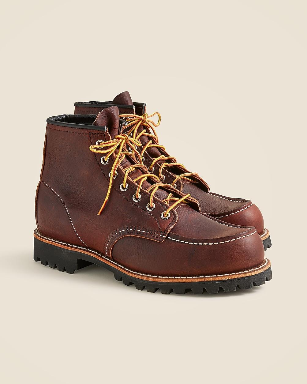 Red Wing Heritage 6'' Roughneck leather boots by J.CREW
