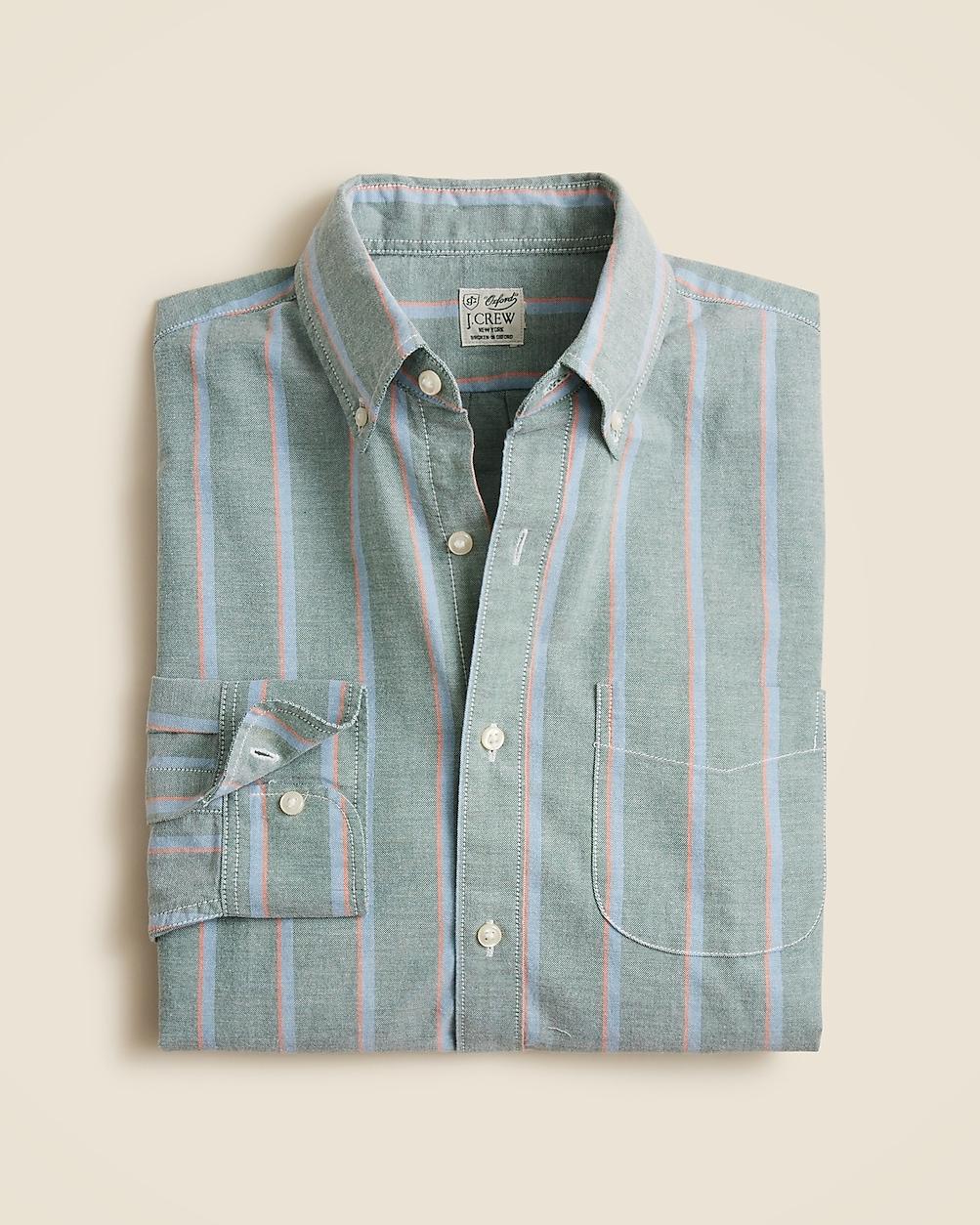 Relaxed Broken-in organic cotton oxford shirt by J.CREW