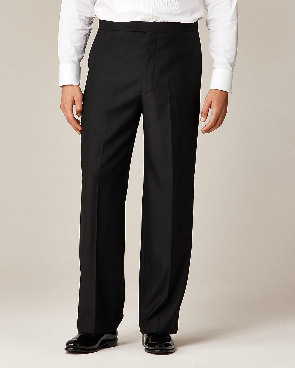 Relaxed-fit tuxedo pant in Italian wool by J.CREW