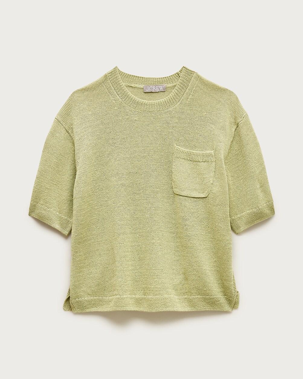 Relaxed pocket sweater-tee by J.CREW
