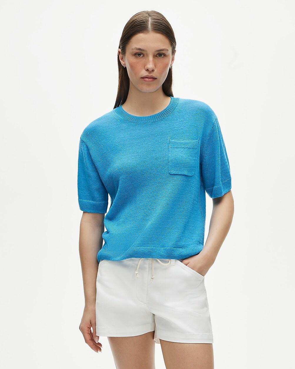Relaxed pocket sweater-tee by J.CREW