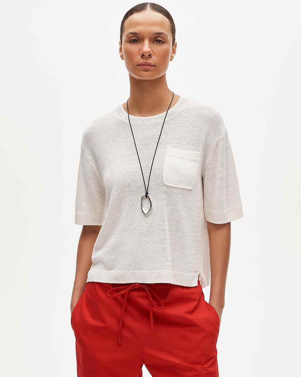 Relaxed pocket sweater-tee by J.CREW